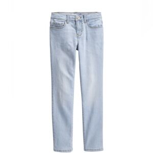 NWOT Osh Kosh B’Gosh Kids Light Blue Ice-Wash Skinny Leg Jeans; Size 8